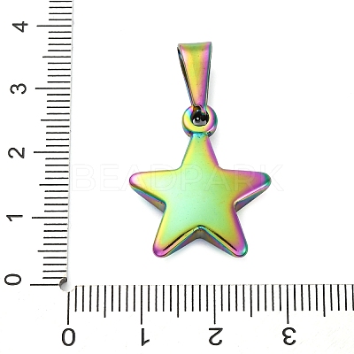 Ion Plating(IP) 304 Stainless Steel Pendants STAS-I135-25M-1