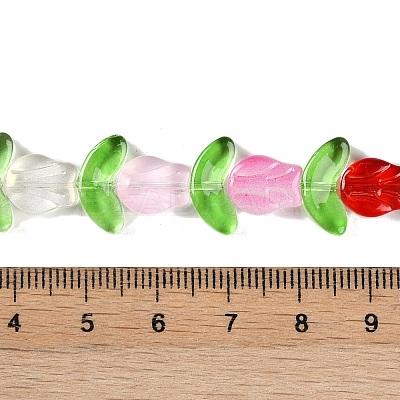 Transparent Glass Bead Strands GLAA-K070-02A-1