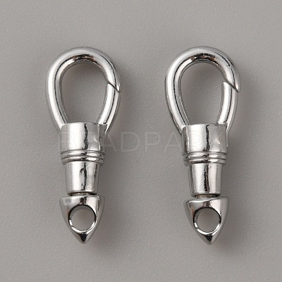 304 Stainless Steel Lobster Claw Clasps STAS-WH0044-19P-1