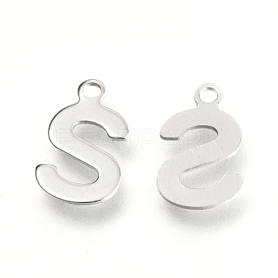 Non-Tarnish 201 Stainless Steel Charms X-STAS-C021-06P-S-1