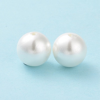 Shell Pearl Half Drilled Beads BSHE-G016-12mm-09-1