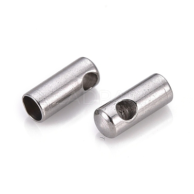 Tarnish Resistant 201 Stainless Steel Cord Ends STAS-F250-10P-I-1