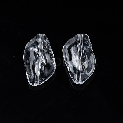 Transparent Acrylic Beads TACR-N009-38-1