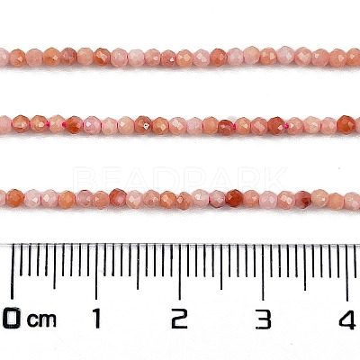 Natural Pink Aventurine Beads Strands G-M438-A09-02-1