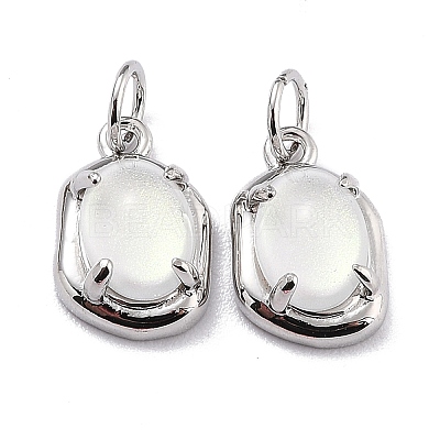 Eco-Friendly Brass Charms KK-H762-03P-1