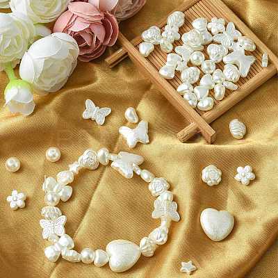 247Pcs ABS Plastic Imitation Pearl Beads Sets KY-YW0001-58-1
