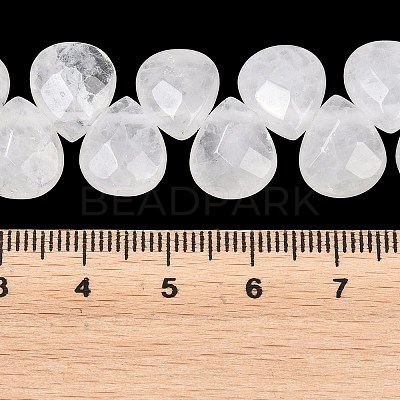 Natural Quartz Crystal Beads Strands X-G-T006-15-1