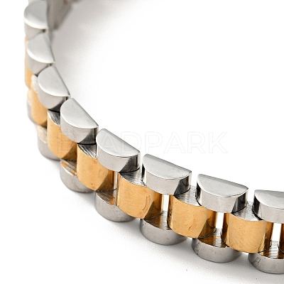 304 Stainless Steel Thick Link Chain Bracelet BJEW-G649-10-1