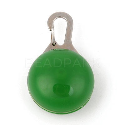Plastic & Iron LED Collar Light AJEW-P080-05-1