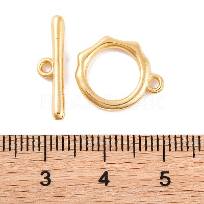 Brass Toggle Clasps LS-KK-U024-02G-1