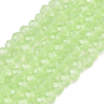 Glass Beads Strands EGLA-A044-J2mm-D08-1