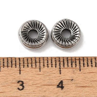 304 Stainless Steel Beads STAS-S129-08P-1