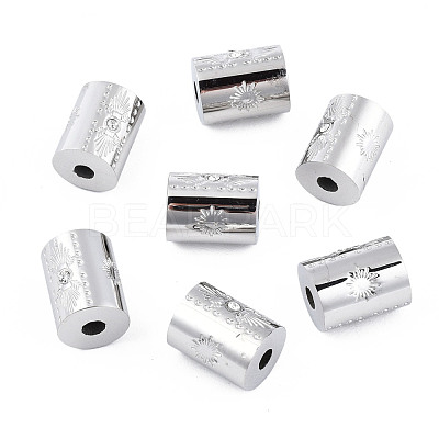 316 Surgical Stainless Steel Beads STAS-N097-072P-1