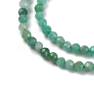 Natural Emerald Beads Strands G-P514-A01-02-1