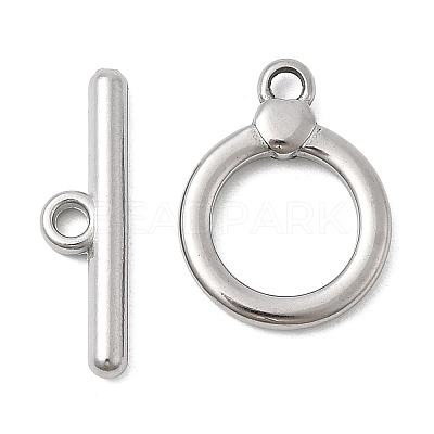 304 Stainless Steel Toggle Clasps STAS-Z179-01P-1