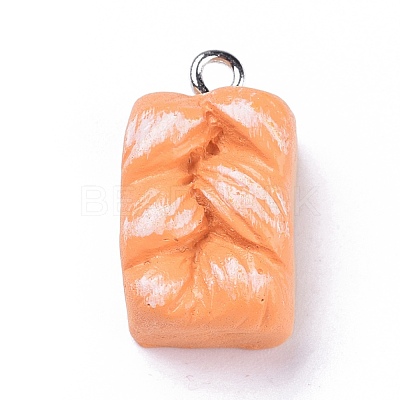 Resin Pendants RESI-K009-10P-1