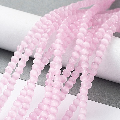 Cat Eye Beads Strands CE-F022-4mm-02-1