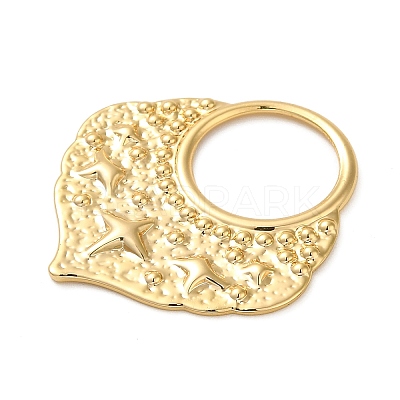 Brass Pendants X-KK-O100-04G-1