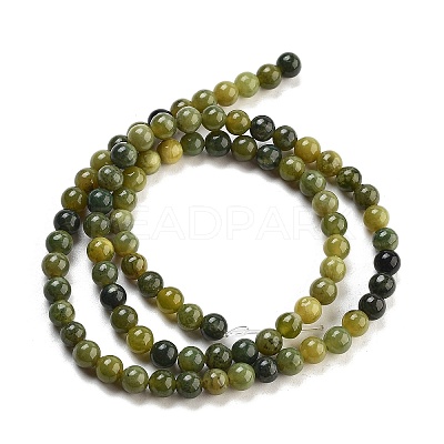 Natural Canada Jade Beads Strands G-NH0029-02B-1