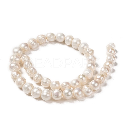 Natural Cultured Freshwater Pearl Beads Strands PEAR-L001-G-14-1