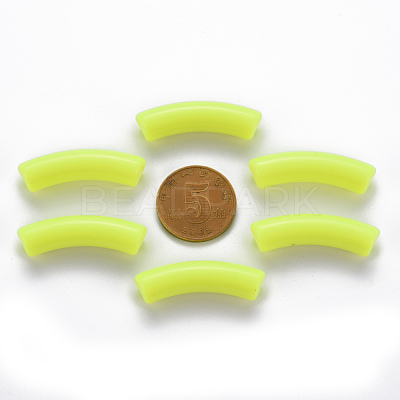 Opaque Acrylic Beads MACR-S372-002B-S023-1