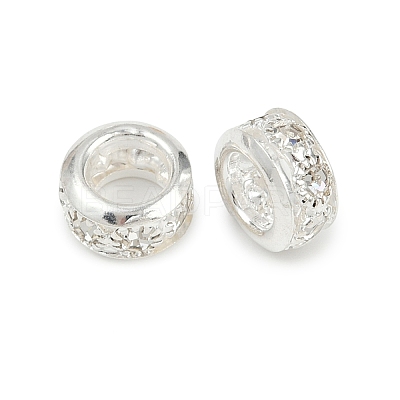 Brass Rhinestone Beads KK-U071-02C-01S-1