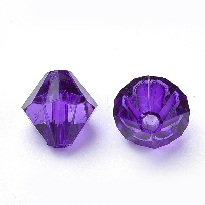 Transparent Acrylic Beads TACR-S146-6mm-21-1