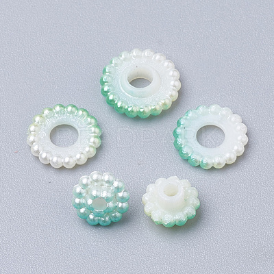 Imitation Pearl Acrylic Beads OACR-T004-10mm-05-1