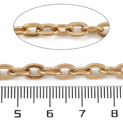 Ion Plating(IP) 304 Stainless Steel Link Chains CHS-A013-05G-1