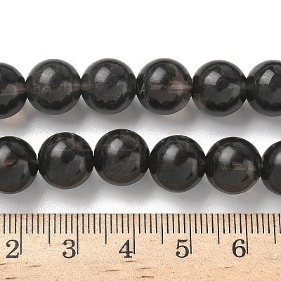 Natural Ice Obsidian Beads Strands X-G-P590-A03-10mm-03-1