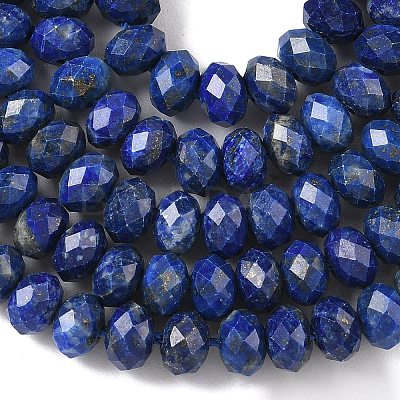 Natural Lapis Lazuli Bead Strands G-D344-A17-1