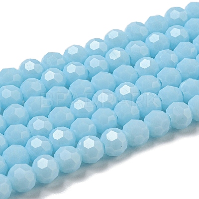 Opaque Glass Beads Stands EGLA-A035-P6mm-D10-1