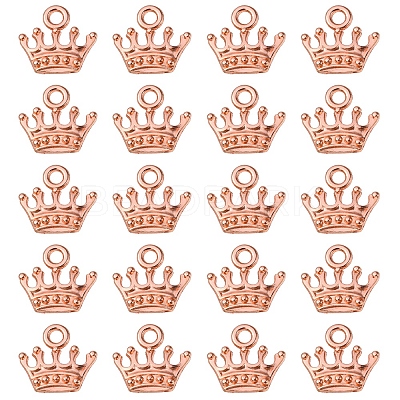 Zinc Alloy Charms PALLOY-YW0001-13RG-RS-1