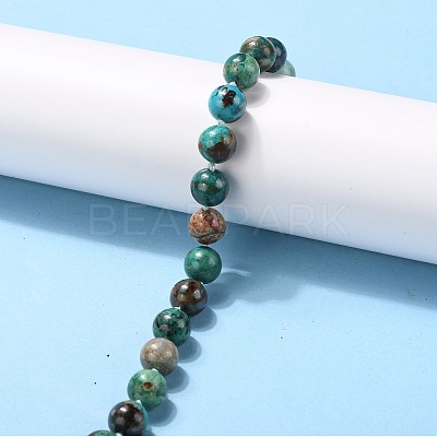 Natural Chrysocolla Beads Strands G-G010-16-1
