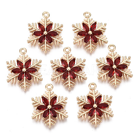 Christmas Brass Glass Pendants LS-X-KK-R111-009-A02-1