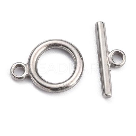 304 Stainless Steel Toggle Clasps STAS-H140-14P-1