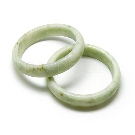 Natural Jade Bangles BJEW-R296-03-1