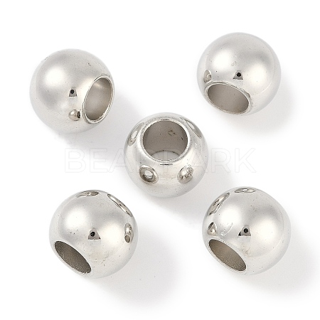 CCB Plastic Round Beads ALUM-U001-07B-12-1