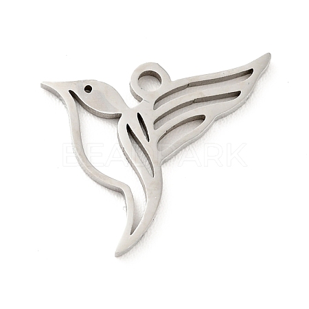 Non-Tarnish 201 Stainless Steel Pendants STAS-E015-05P-1