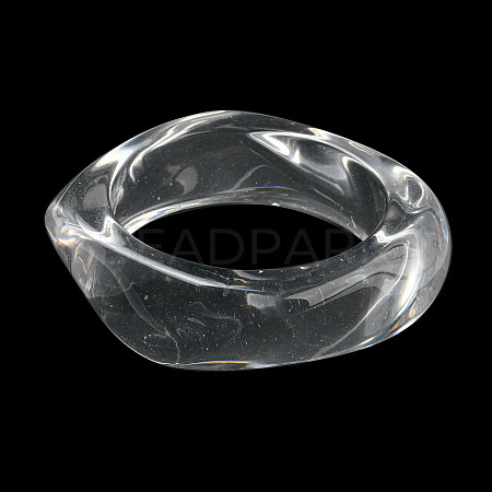 Acrylic Bangle for Women BJEW-M299-01A-1