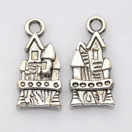 Tibetan Style Alloy Pendants TIBEP-0815-S-FF-1