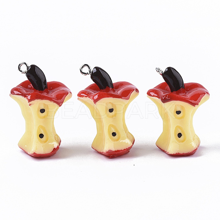 Resin Pendants X-RESI-N023-01-1