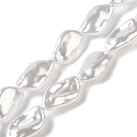 ABS Plastic Imitation Pearl Beads Strands KY-F021-05-1-1