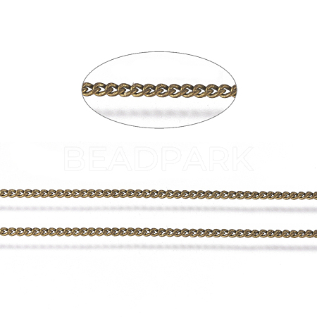 Brass Twisted Chains X-CHC-S109-AB-NF-1