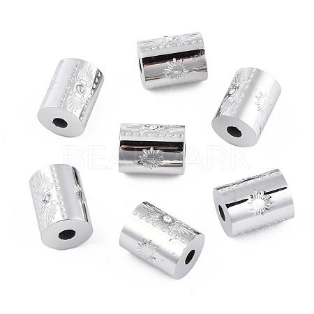 316 Surgical Stainless Steel Beads STAS-N097-072P-1