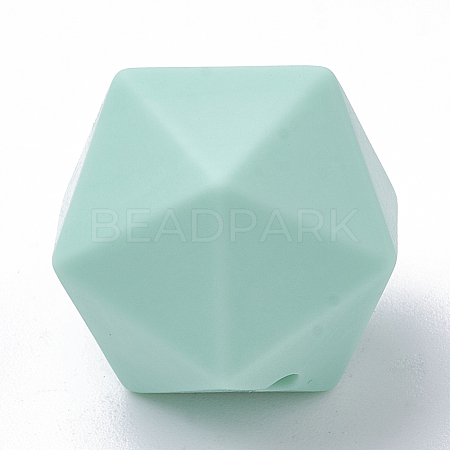 Food Grade Eco-Friendly Silicone Focal Beads SIL-T048-17mm-38-1