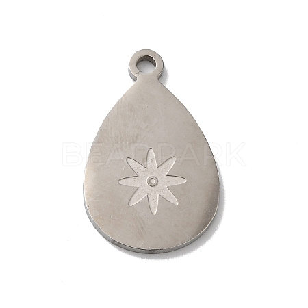 Non-Tarnish Bohemian Style 304 Stainless Steel Pendant STAS-M314-03G-P-1