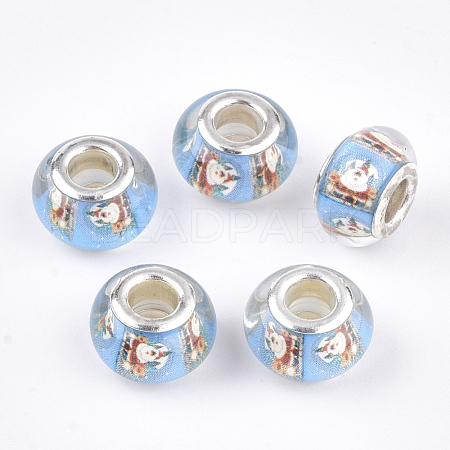 Resin European Beads RPDL-S014-08-1