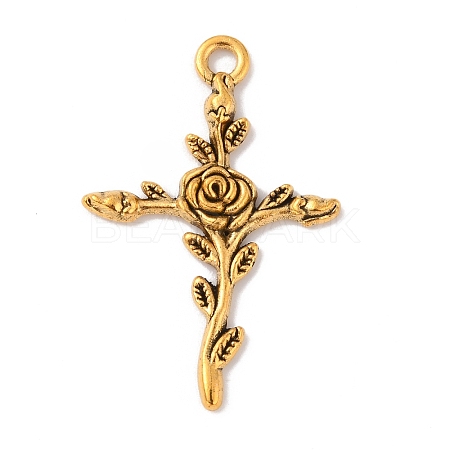 Tibetan Style Alloy Pendants FIND-WH0110-429AG-1