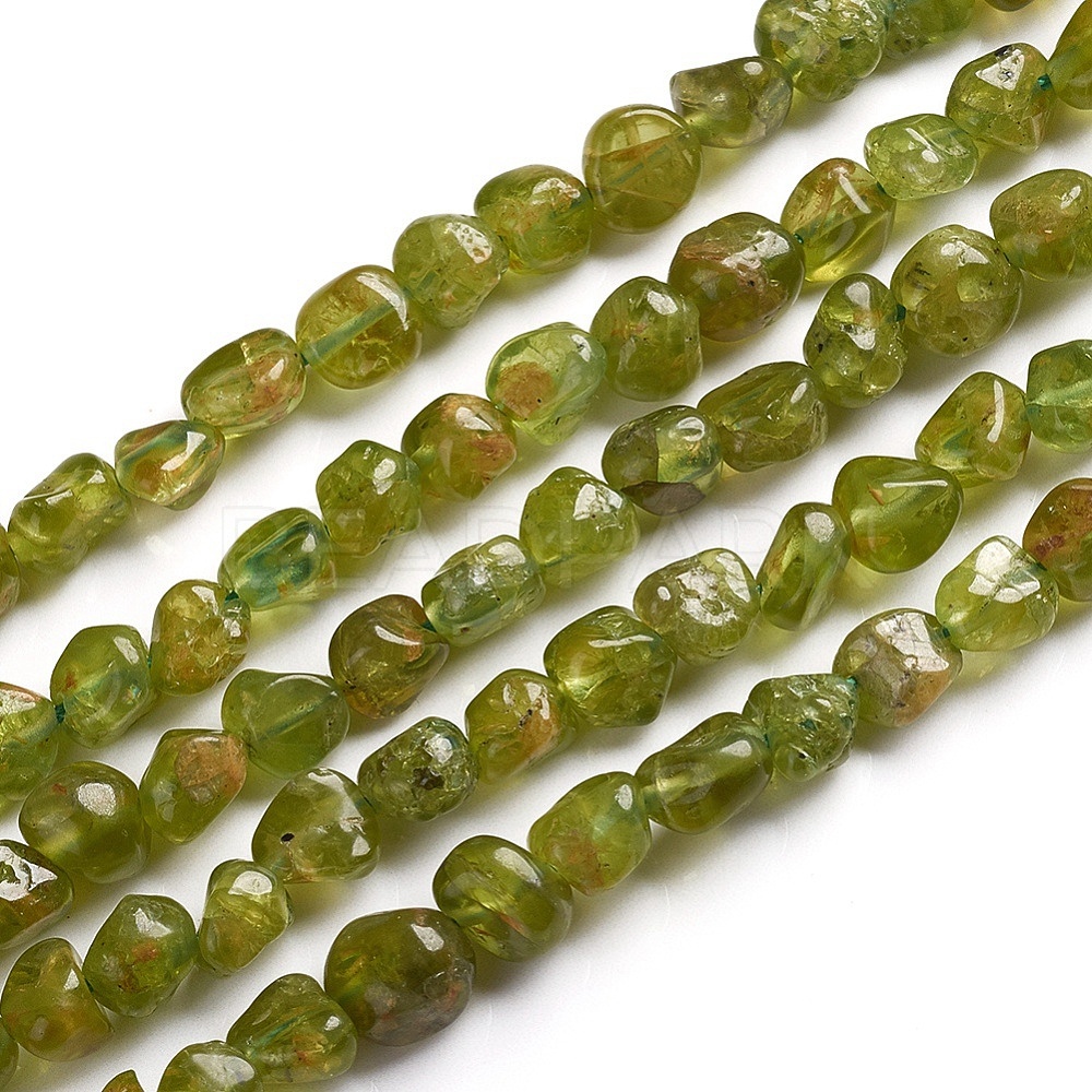 Natural Peridot Beads Strands - Beadpark.com